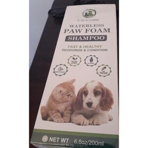 Waterless Paw Foam Shampoo Pet Dogs and Cats Sealed YMS Care